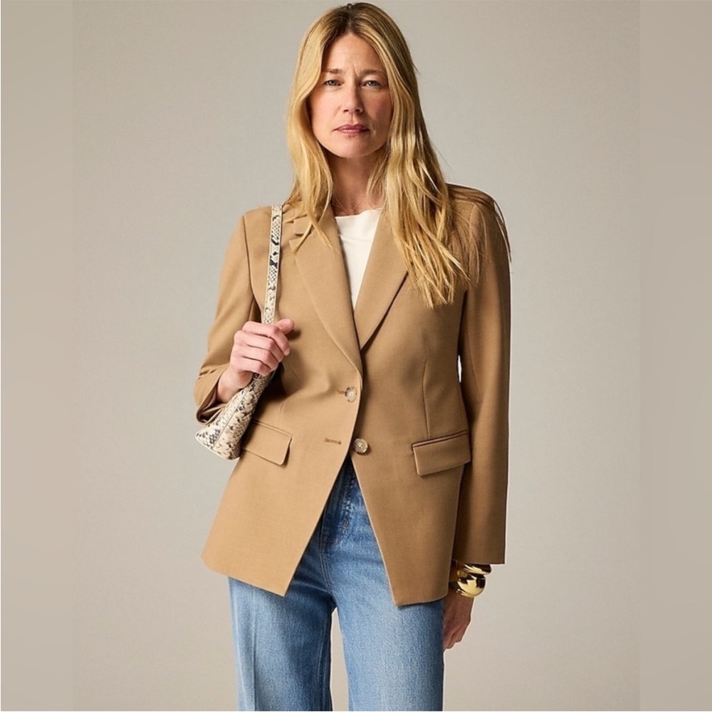 J Crew Petite Madelyn blazer in four-season stretch size 12P